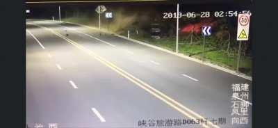 Driver is thrown into air during rollover crash