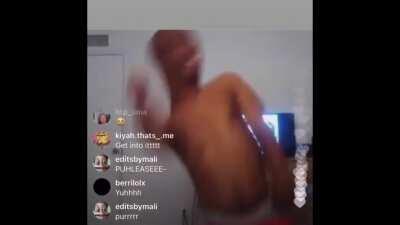 me during the intro to bruce stream