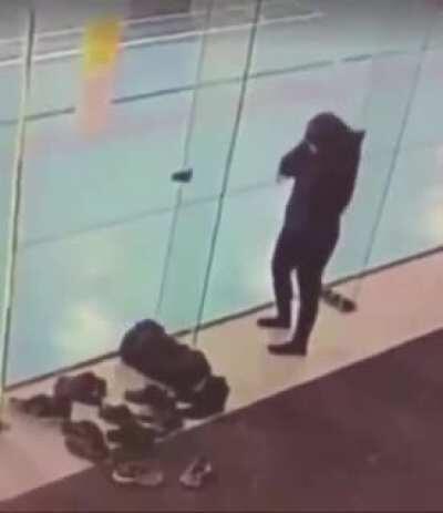 HMC while trying to find exit