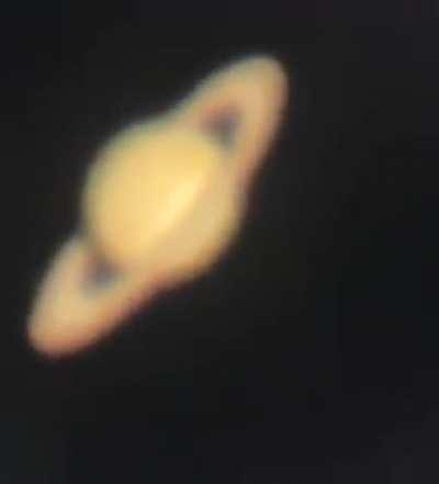 Saturn from my garden right now