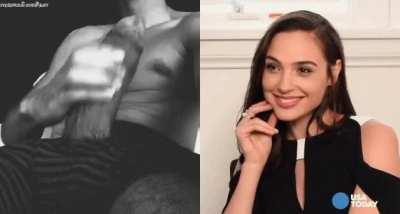 She can't hide her interest (Gal Gadot)