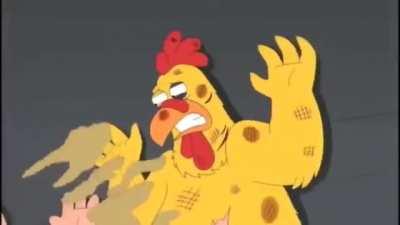 Peter vs Giant Chicken but with Naruto music