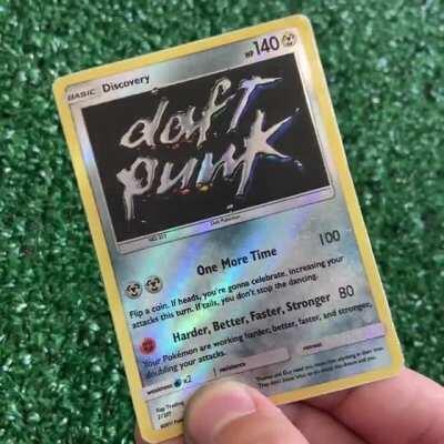 Made Discovery and RAM as Pokémon cards, what do you think?