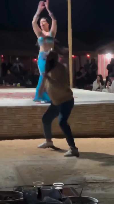 Taking away from the main performer?!