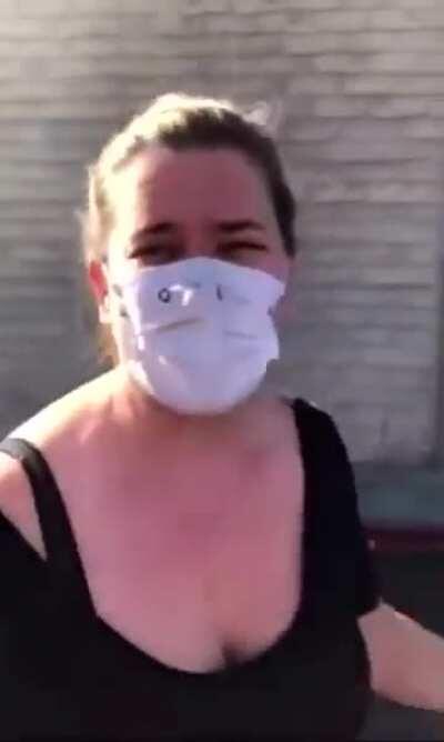 Bar owner in Los Angeles CA is livid to see that mayor Garcetti has approved an outdoor dining area for a movie company directly across from her outdoor dining area (which was shut down)