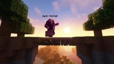 Jack Horner on Minecraft :