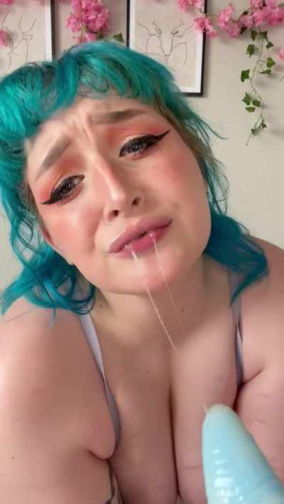 My mouth may be small, but Iâll try my best to please you