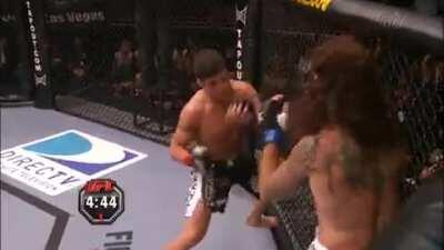 Wild start in Diego Sanchez vs Clay Guida
