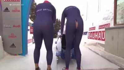 Bobsledding accident. :(