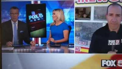 Weatherboy regrets asking about fireworks