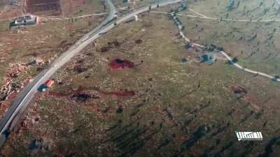 Syrian rebel, Al-Shaheen Brigades drone drop on SAA soldiers in western Aleppo