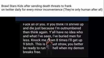 Respect to frank and dev team for dealing with all that hate