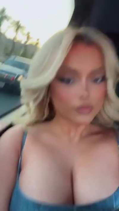 Bebe in Blue on Instagram (April 2023)