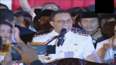Foreshadowing anies terhadap pencalonan dirinya dengan kaesang