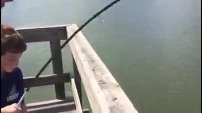 When you get robbed of your catch