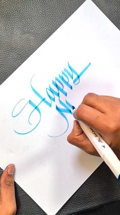 Tried Calligraphy Composition. How's it? ✍️