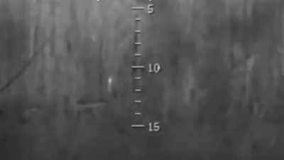 Two Russian snipers fire at Ukrainian soldier — their bullets collide midair