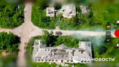 Ru pov: The Russian military in the Zaporozhye region destroyed the equipment of the UAF with kamikaze drones