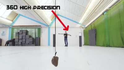 Has this guy has mastered the dao of archery?