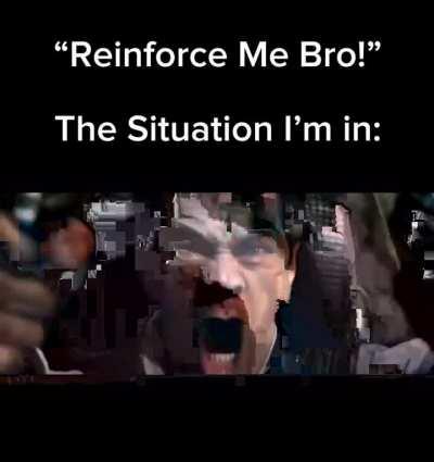 “C’mon bro, I need to pick up samples” 🥺👉👈