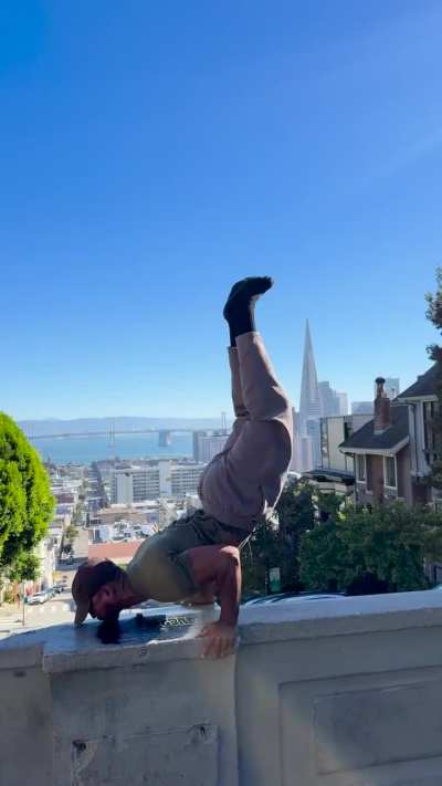 Quick dead press on a lunch time walk