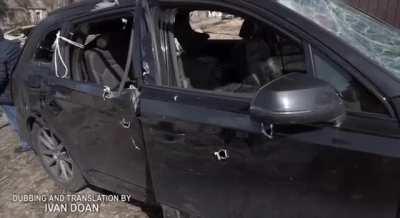 'They put a machine gun in my mouth and said, "If you don't give us money and jewelry, we'll rape her and you'll be killed in front of her eyes. After you're gone, we'll kill her as well."' Russian occupation survivor who already fled Donbass in 2014 meet