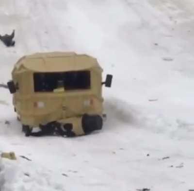 Mr. Peanut takes a tumble