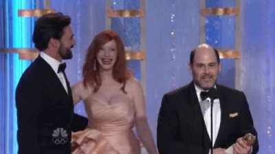 Christina Hendricks 2010 Golden Globes