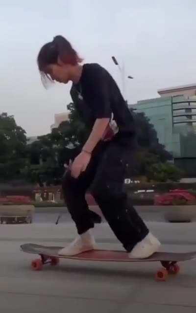 Tell me the rules of physics are different where she lives.