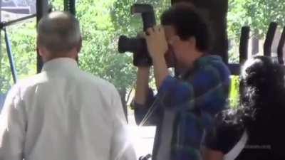 A normal photo shoot