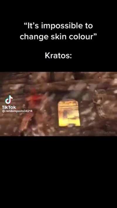 Kratos tostadito.