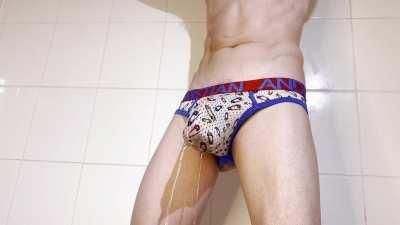 Leaking precum as I try to hold it in 💧