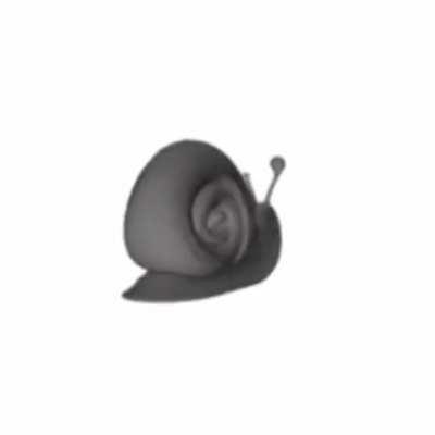 Caracol dando vueltas