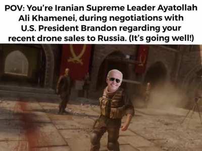 “BREAKING: The New Republic of Iran has agreed to cease all weapons trade with Russia, declares United States an ally!”