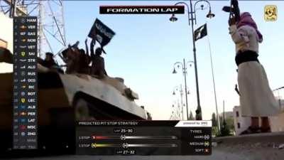 Saudi Arabian GP Formation Lap