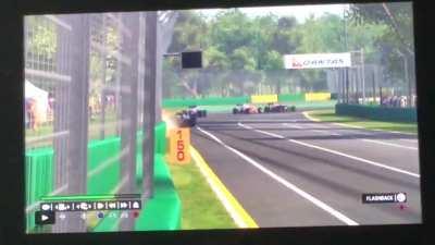 Flying lap around Melbourne!