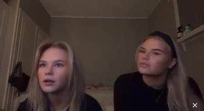 Girls tease and laugh as they show you their feet