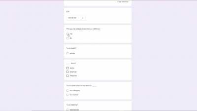 Meet the Spy but it's a google form quiz