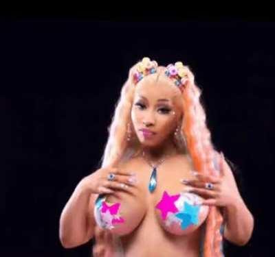 Who doesn't love big bouncy tits? I do, thanks Nicki Minaj