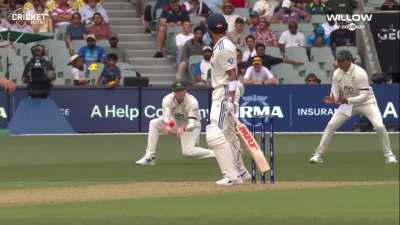 What does Steve Smith say after catching the ball?