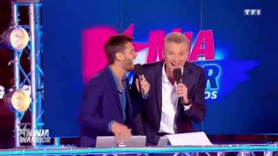 Contestant Strips On Ninja Warrior France