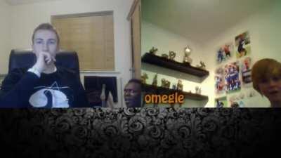Kid meeting KSI on Omegle (sort of)