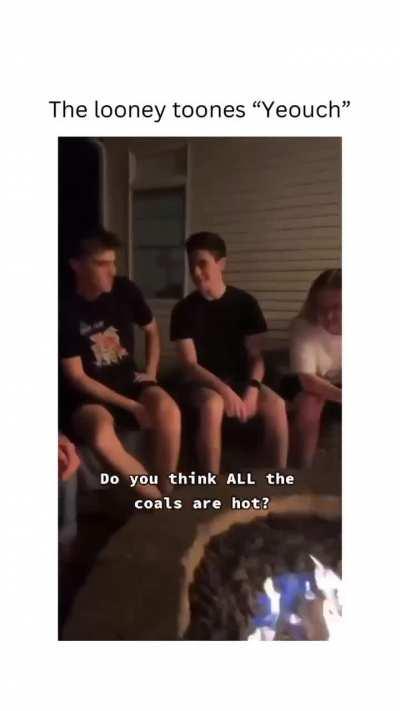 Fire is not a toy for kids!