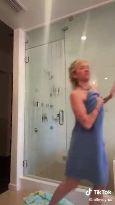 TikTok shower