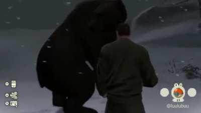 Me and Ursaring after it knocked out all my pokemon