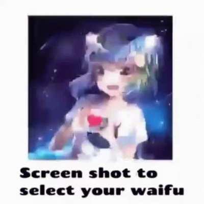 I hope I'll get my favorite waifu 😤😤