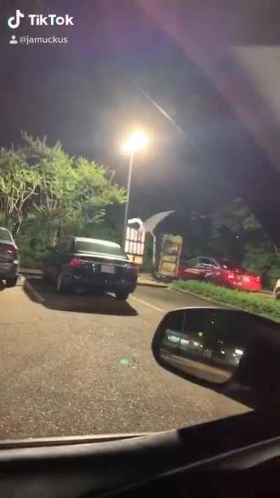 She does not look thrilled