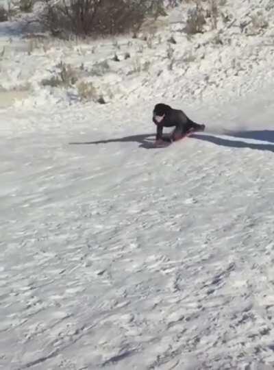 I can see the bloody nose coming