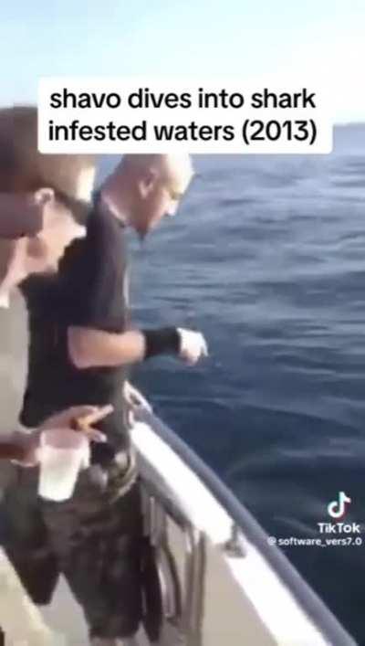 Shavo jumps into shark infested waters but it’s better