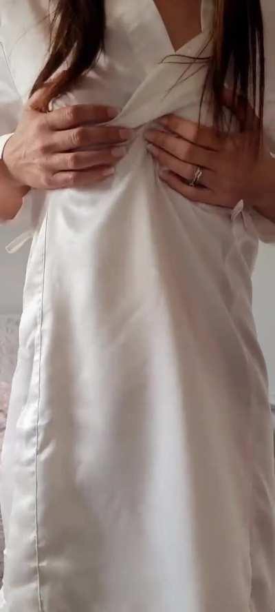 What did you notice first, my pussy or nips? (38f) 